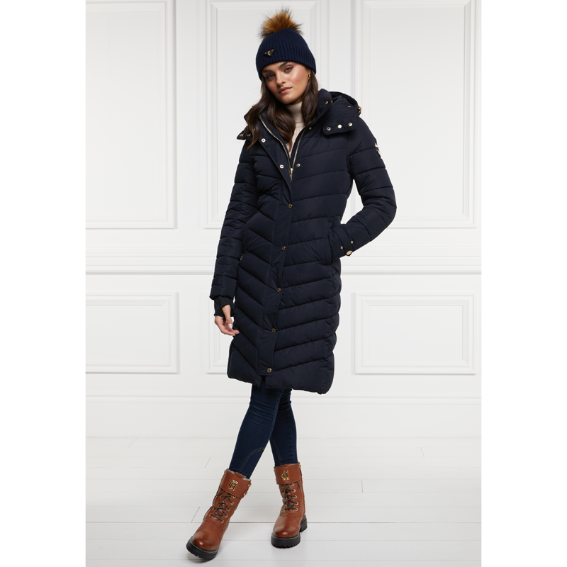 Holland Cooper Chamonix Coat - Ink Navy-2